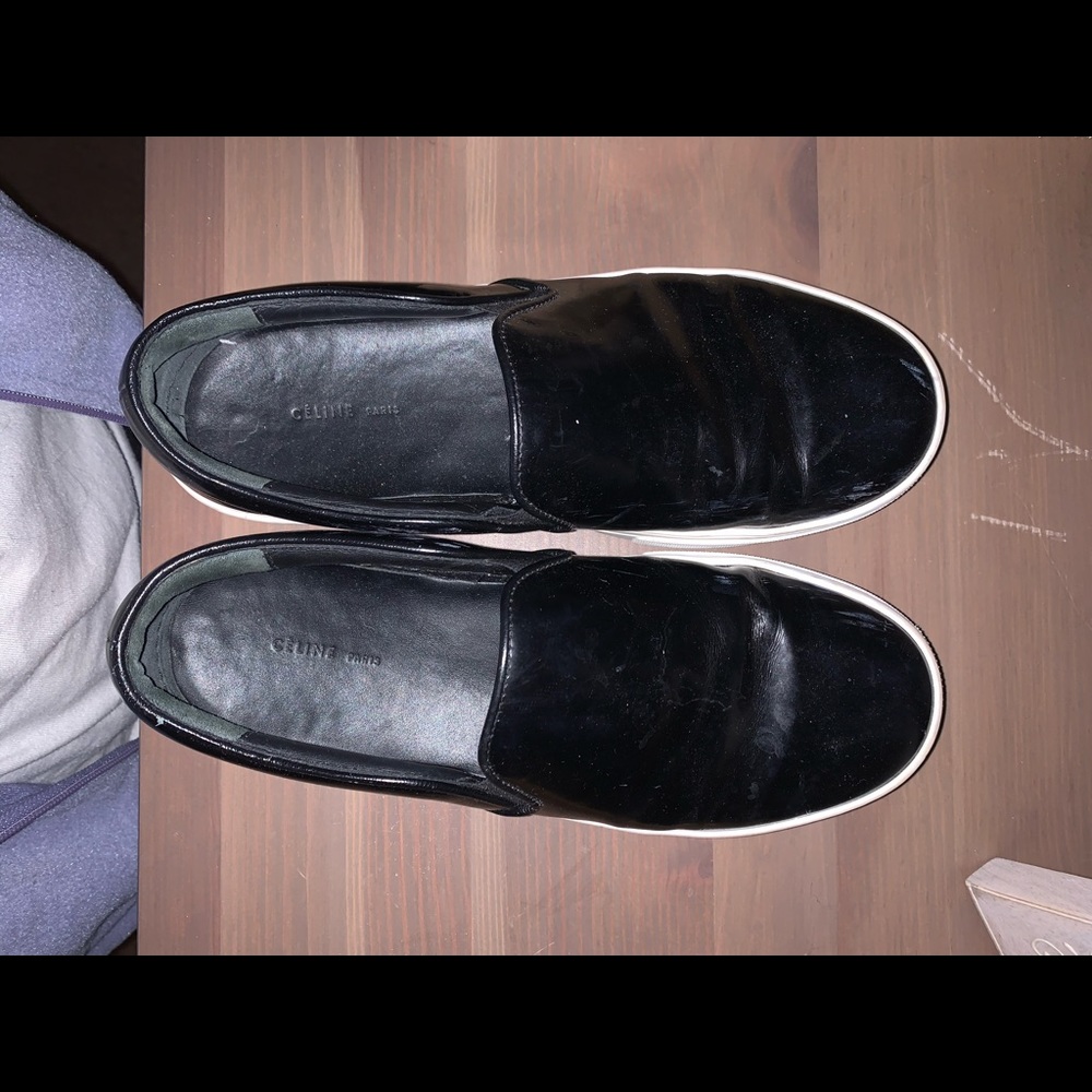 Celine Spazzalato Skate Slip Ons